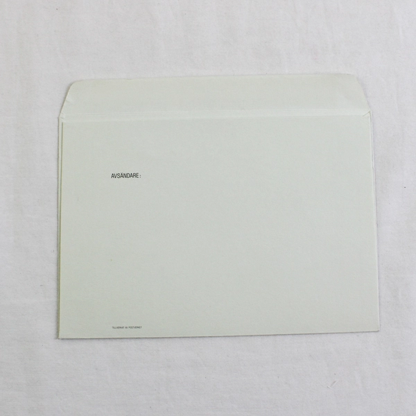 Sweden Post Brev Letter Sheet FDC Cancel 1976