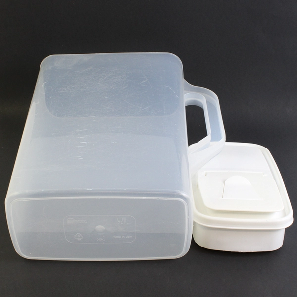 Buddeez Clear Plastic Cereal Dispenser 005-1 Food Storage Container