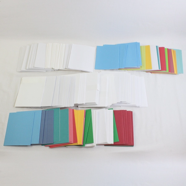 Large Lot of Blank Notecards Multiple Colors w/ Envelopes