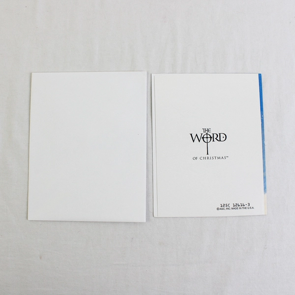 Set of 11 Vintage American Greetings Religious Christmas Cards with Envelopes