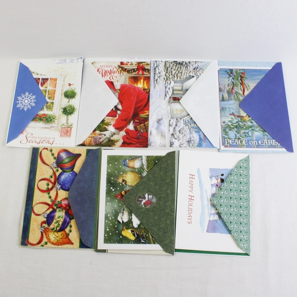 Lot of 40 Christmas Greeting Cards with Envelopes UNUSED