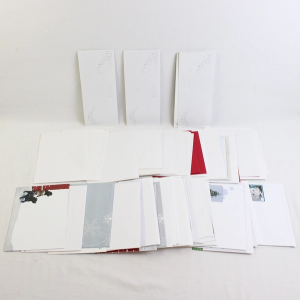 Lot of 68 Animal Pet Wildlife Christmas Greeting Cards with Envelopes 