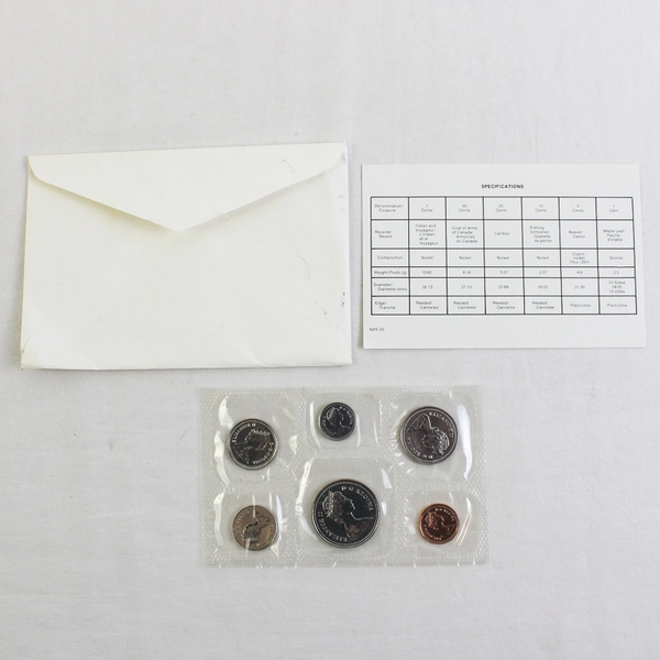 1986 Royal Canadian Mint Uncirculated Coin Set