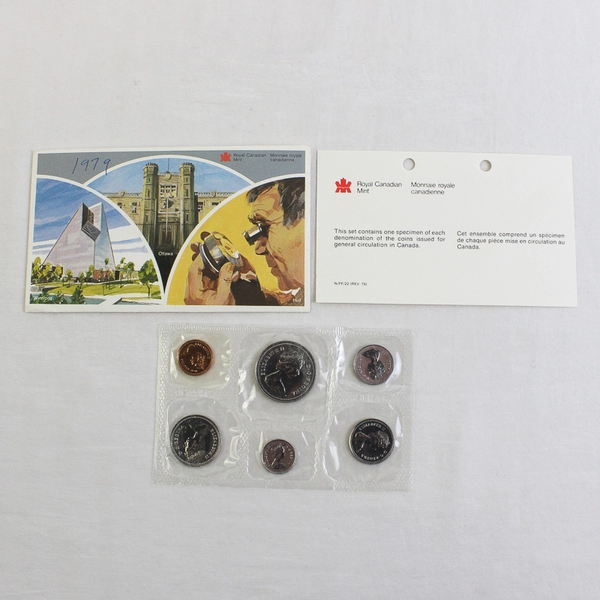 1979 Royal Canadian Mint Uncirculated Coin Set