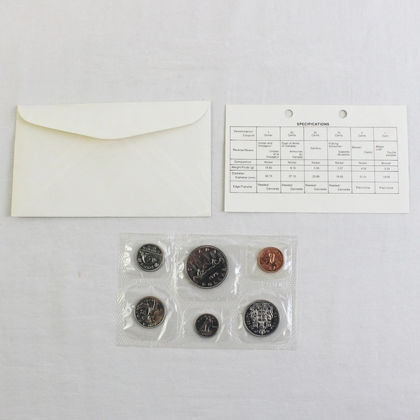 1979 Royal Canadian Mint Uncirculated Coin Set