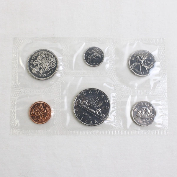 1975 Royal Canadian Mint Uncirculated Coin Set