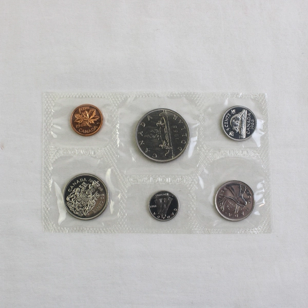 1968 Royal Canadian Mint Uncirculated Coin Set
