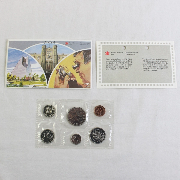 1984 Royal Canadian Mint Uncirculated Coin Set