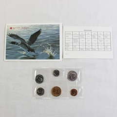 1988 Royal Canadian Mint Common Loon Uncirculated Coin Set