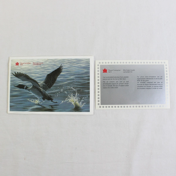 1988 Royal Canadian Mint Common Loon Uncirculated Coin Set
