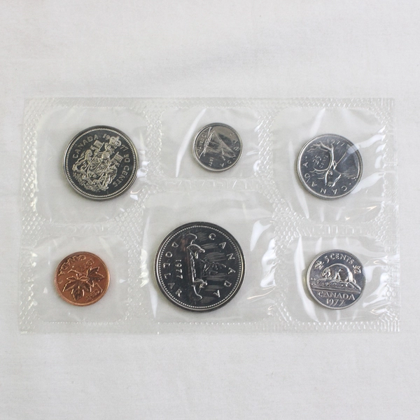1977 Royal Canadian Mint Uncirculated Coin Set