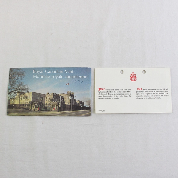 1977 Royal Canadian Mint Uncirculated Coin Set