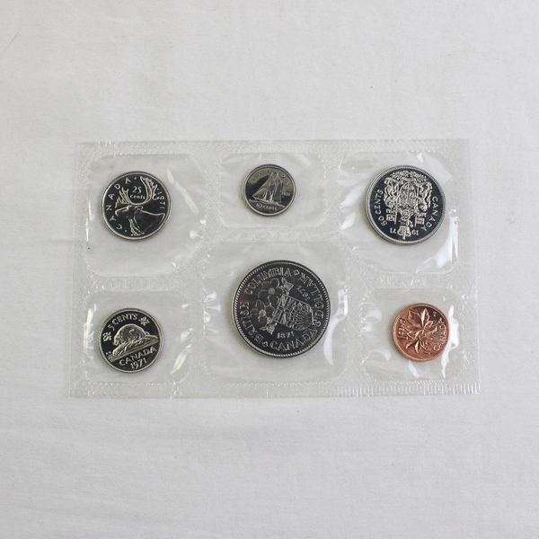 1971 Royal Canadian Mint Uncirculated Coin Set