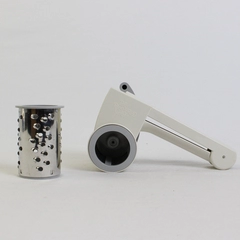 Pampered Chef Handheld Rotary Cheese Grater 2 Blades Model 1275