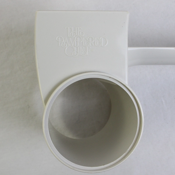 Pampered Chef Handheld Rotary Cheese Grater 2 Blades Model 1275