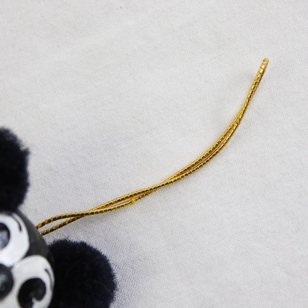 Vintage Waving Mickey Mouse Christmas Hanging Ornament