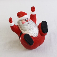 Unbranded Santa Claus Figurine Festive Seasonal Home Decor 5" Tall