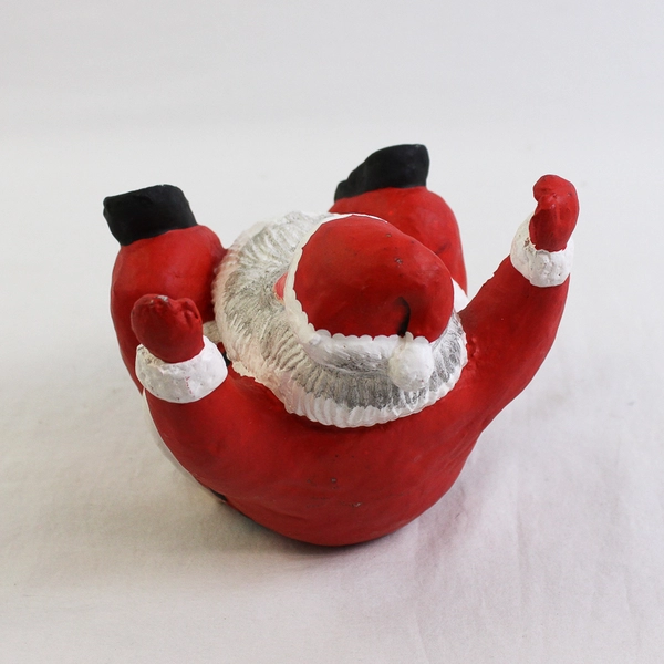 Unbranded Santa Claus Figurine Festive Seasonal Home Decor 5" Tall