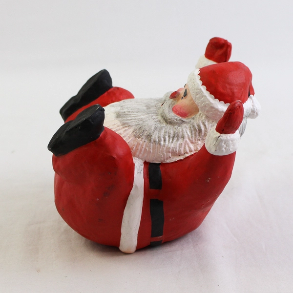 Unbranded Santa Claus Figurine Festive Seasonal Home Decor 5" Tall
