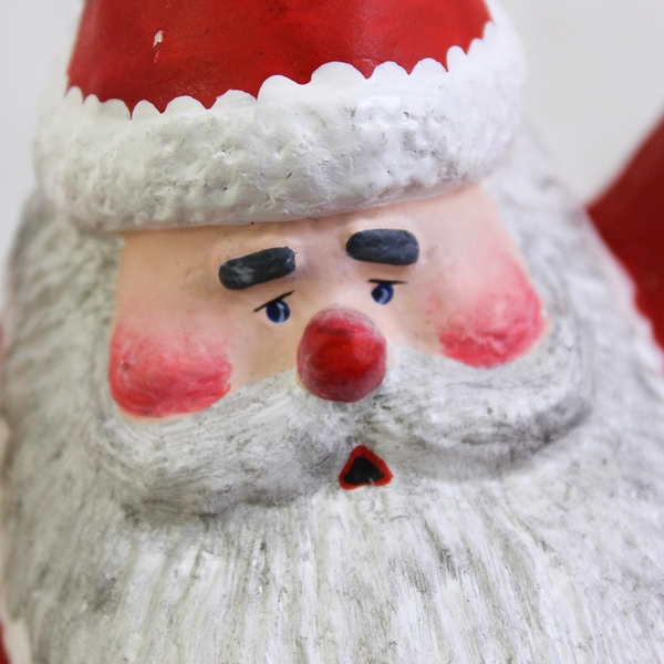 Unbranded Santa Claus Figurine Festive Seasonal Home Decor 5" Tall