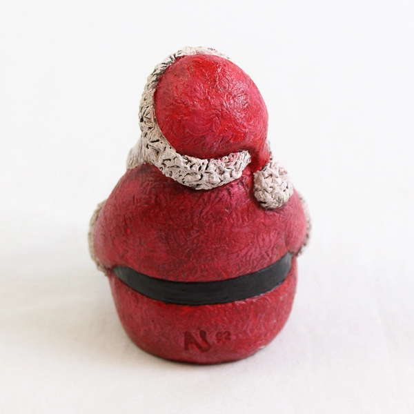 Unbranded  Sheri '97 Santa Claus Figurine Festive Seasonal Decor 3.75" Tall