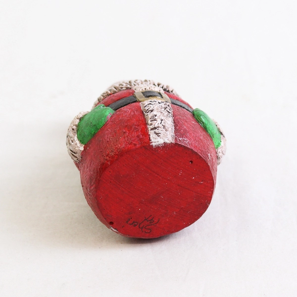 Unbranded  Sheri '97 Santa Claus Figurine Festive Seasonal Decor 3.75" Tall