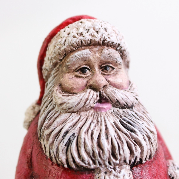 Unbranded  Sheri '97 Santa Claus Figurine Festive Seasonal Decor 3.75" Tall