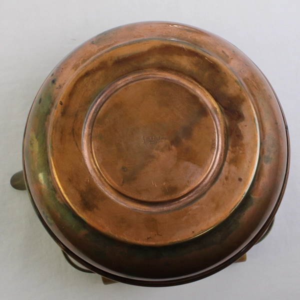 Sparta Minneapolis Copper Tea Kettle W/ Wooden Handle 2 Qt