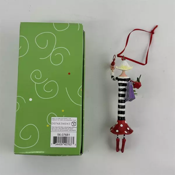 Department 56 Lollysticks by Kym Bowles  Shoe Shopper Ornament 56.07681