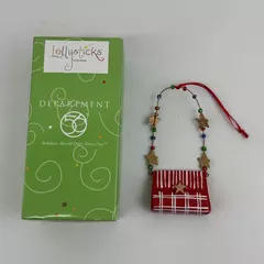 Department 56 Lollysticks by Kym Bowles Red Purse Ornament 56.07685 NIB