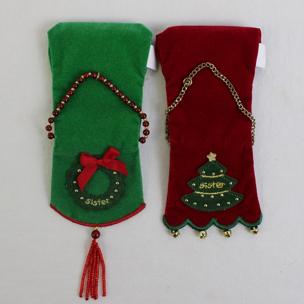 Hallmark 2003 Sister to Sister Give One Keep One Christmas Ornaments