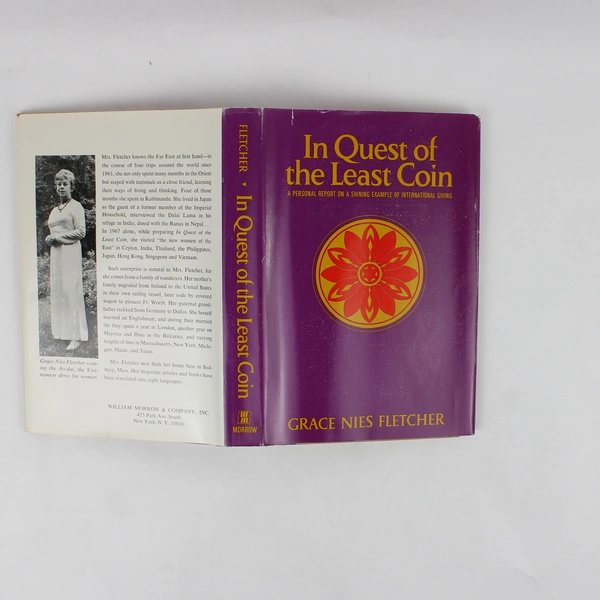 In Quest Of The Least Coin Grace Nies Fletcher 1968 1st Edition Hardcover DJ