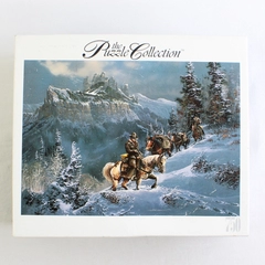 RoseArt 750 Pcs Castle Rock Elk Trek Jigsaw Puzzle 2003 Complete