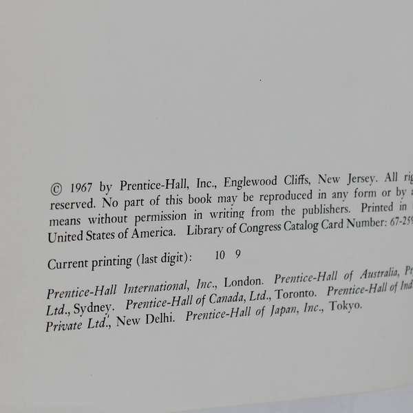 The Quiet Furies Man and Disorder Elton B McNeil 1967 Paperback