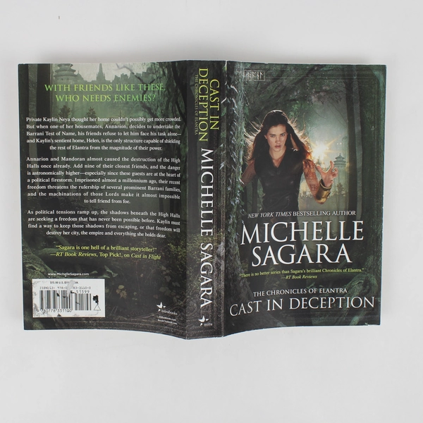 Cast in Deception by Michelle Sagara 2018 Paperback The Chronicles of Elantra 