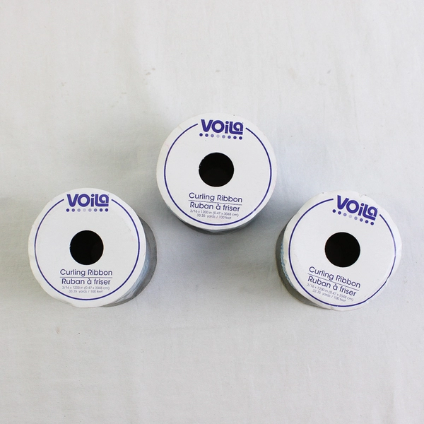 Lot of 3 Voila Curling Ribbon #223819  100 ft. Each New
