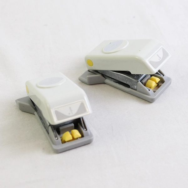 Lot of 2 EK 1/2" and 1" Paper Punch Scalloped Shape