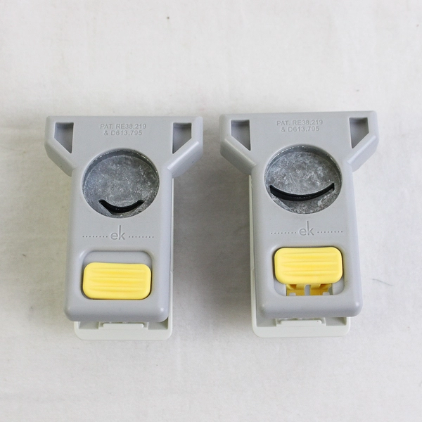 Lot of 2 EK 1/2" and 1" Paper Punch Scalloped Shape