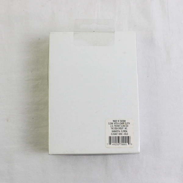 Box of 6 Whimsical ID Wine Glass Charms on Rings Gem Ware New