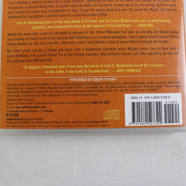 Bright Orange for the Shroud 7-Disc Audio CD Set, Travis McGee Novel  2011