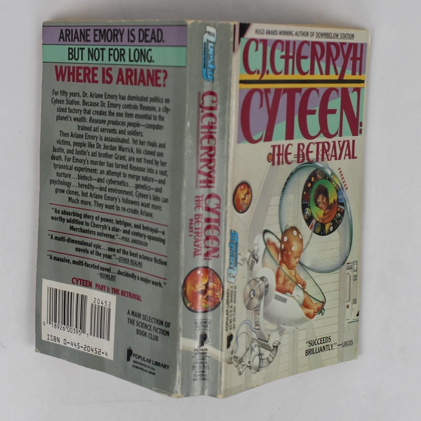 Cyteen The Betrayal by C J Cherryh 1989 Paperback Good