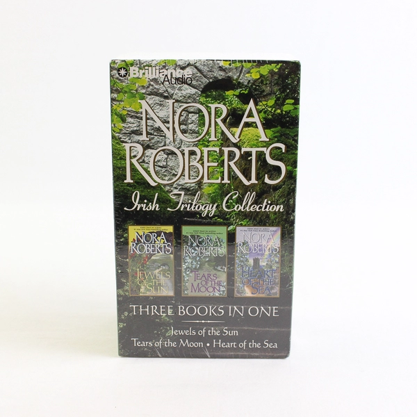 Nora Roberts Irish Trilogy 10 Audio Book Cassette Tapes, New/Sealed