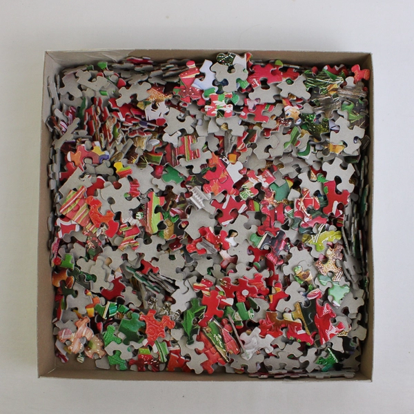 Its A Wrap 1000 Piece Christmas Jigsaw Puzzle Springbok, Complete 2009