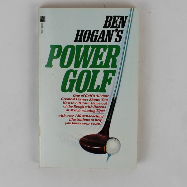 Vintage Ben Hogan's Power Golf 1953 Paperback Pocket Books