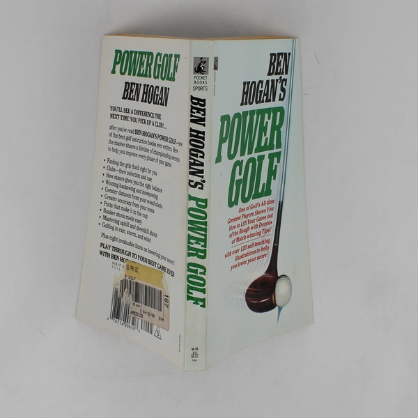 Vintage Ben Hogan's Power Golf 1953 Paperback Pocket Books