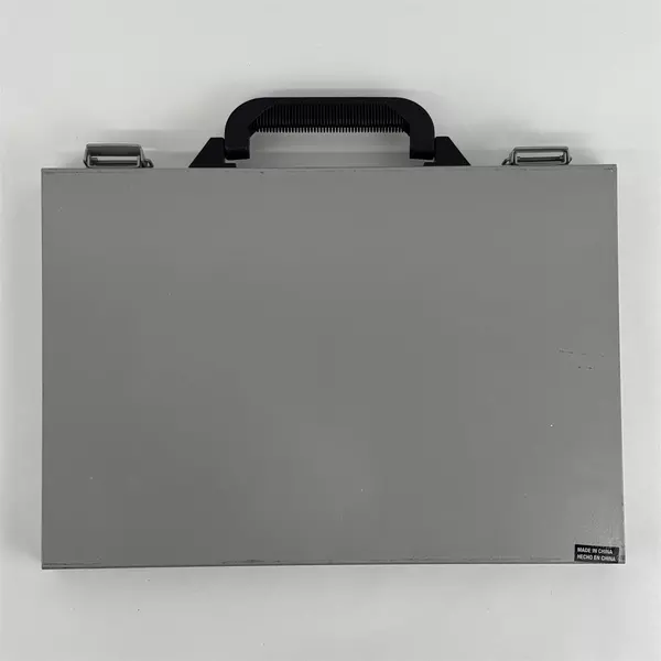 128 Piece Mastergrip Titanium Drill Bit Set With Metal Case