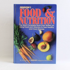 Prevention's Food & Nutrition Prevention Magazine Health Books 1993 Hardcover