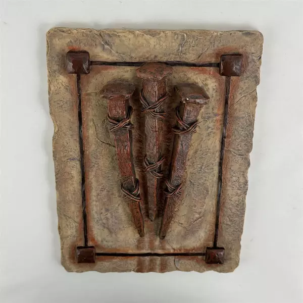 Amazing Love Three Nails Plaque