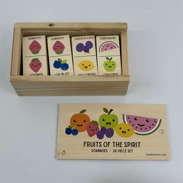 28 Piece Swanson Inc Fruits Of Spirit Dominoes