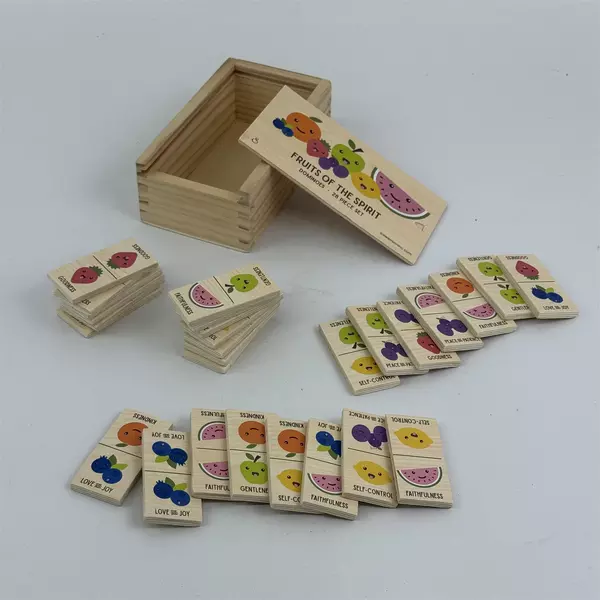 28 Piece Swanson Inc Fruits Of Spirit Dominoes